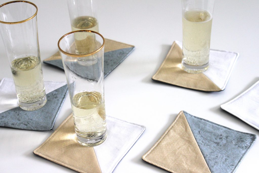 last-minute coasters by Kim Soper/Leland Ave Studios