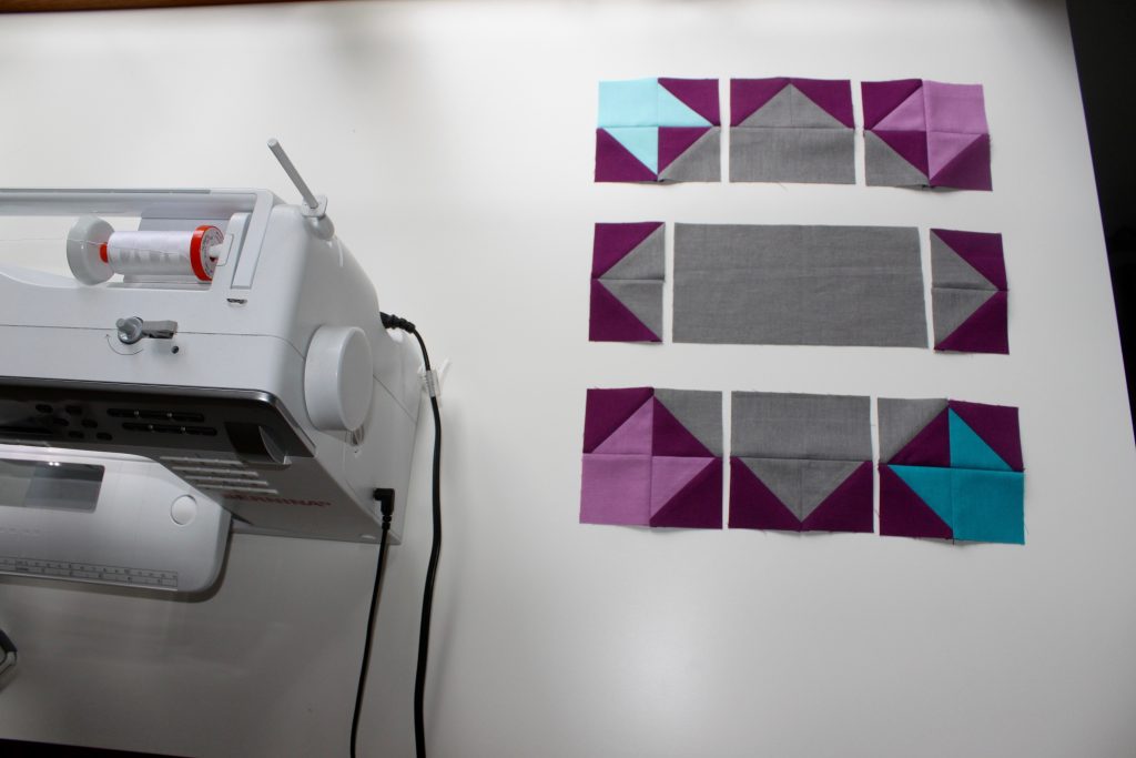 Heading Out - free quilt block tutorial by Leland Ave Studios/Kim Soper