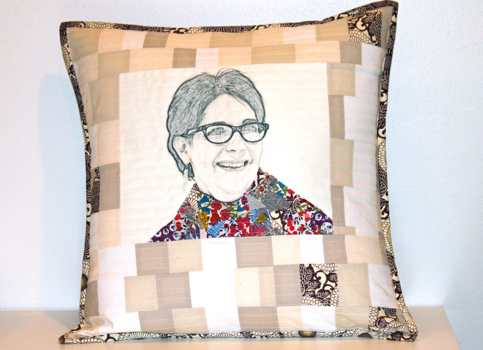 Improv Pillow by Kim Soper/Leland Ave Studios