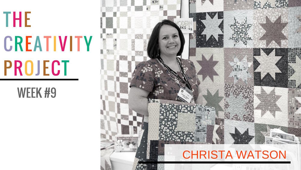 Christa Watson The Creativity Project Week 9 Leland Ave Studios/Kim Soper