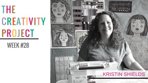Kristin Shields The Creativity Project Week 28 Leland Ave Studios:Kim Smith Soper
