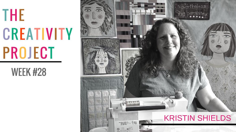 Kristin Shields The Creativity Project Week 28 Leland Ave Studios:Kim Smith Soper