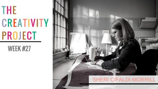 Sheri Cifaldi-Morrill Week 27 The Creativity Project Leland Ave Studios:Kim Soper