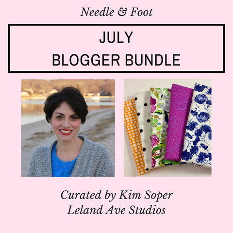 blogger bundle Kim Soper Leland Ave Studios Needle and Foot Fabric Shop