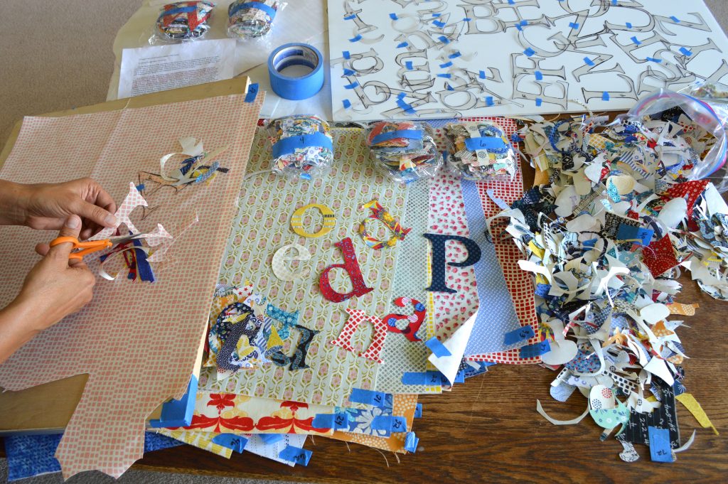 Broken Treaty Quilts by Gina Adams Week #32 The Creativity Project Leland Ave Studios Kim Smith Soper