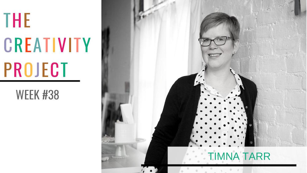 Timna Tarr The Creativity Project Week #38 Leland Ave Studios Kim Smith Soper