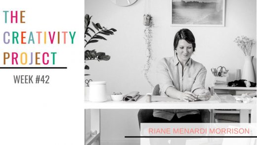Riane Menardi Morrison The Creativity Project Week #42 Leland Ave Studios: Kim Smith Soper