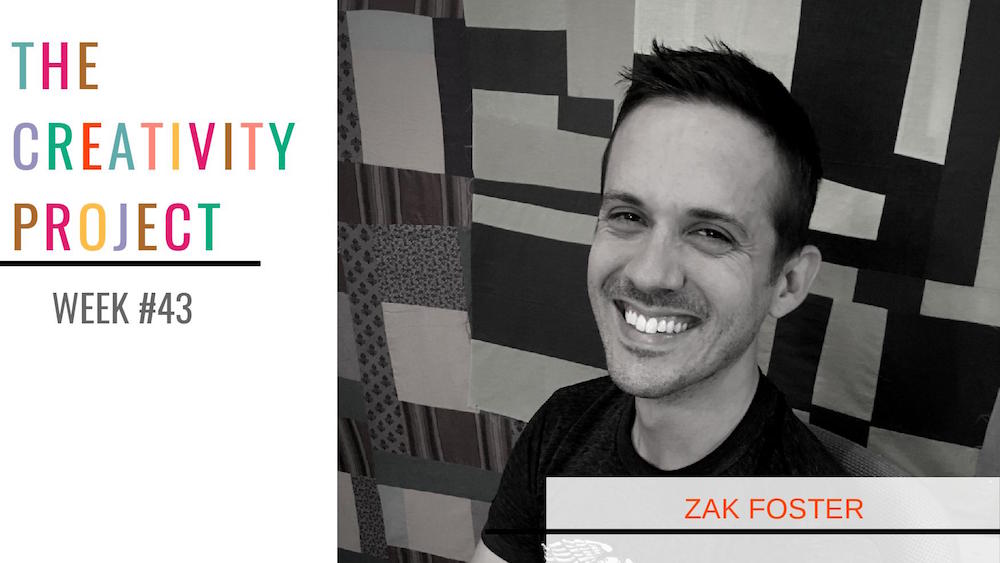 Zak Foster The Creativity Project Week #43 Leland Ave Studios Kim Smith Soper