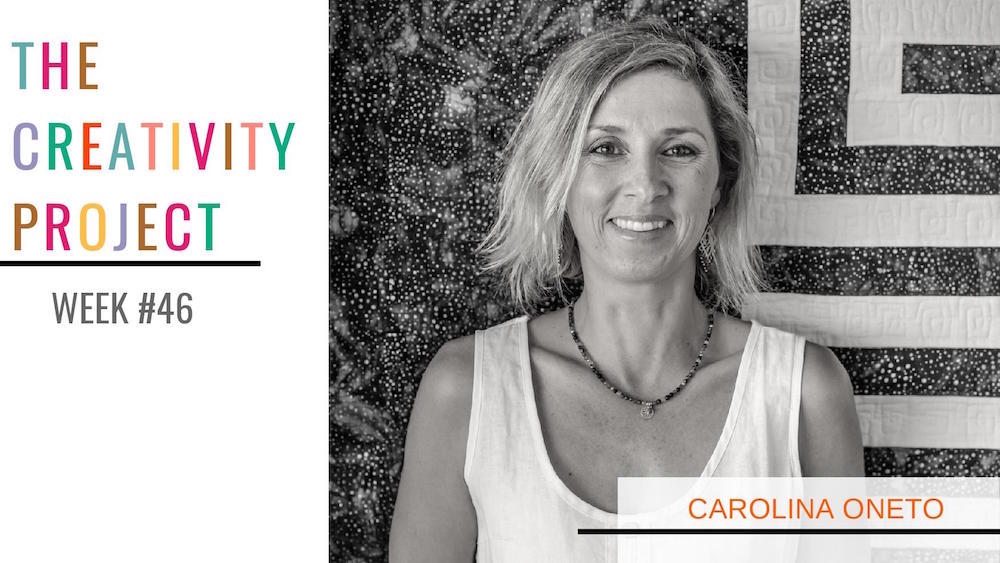 Carolina Oneto The Creativity Project Week #46 Leland Ave Studios Kim Smith Soper