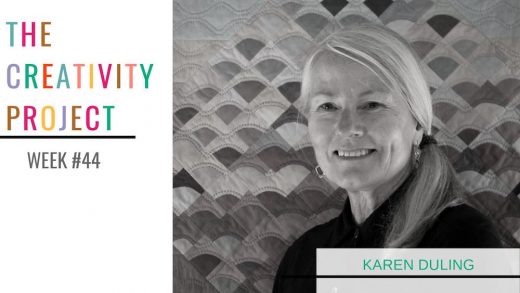 Karen Duling The Creativity Project Week #44 Leland Ave Studios Kim Smith Soper