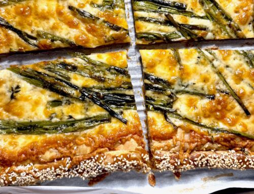 Recipe Review: Scallion and Cheddar Tart with Honey