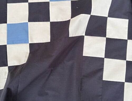 Back to Quilting: Oversized Double Irish Chain for My Son